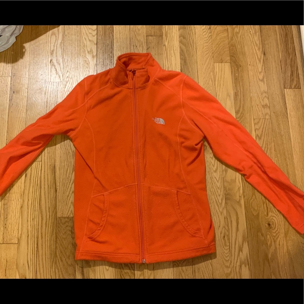 The North Face zip up sweater